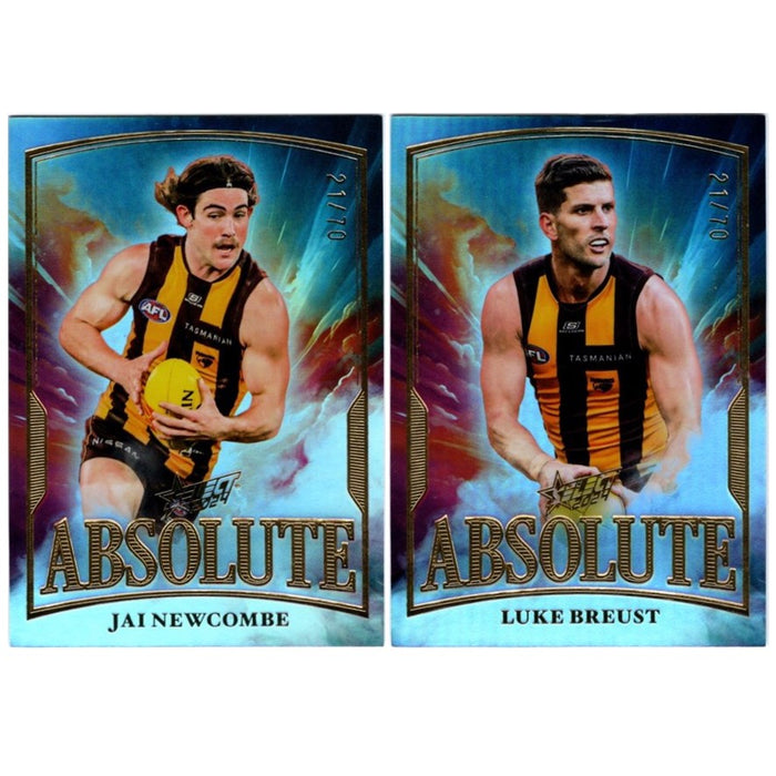 Luke Breust & Jai Newcombe, Absolute, 2024 Select AFL Footy Stars