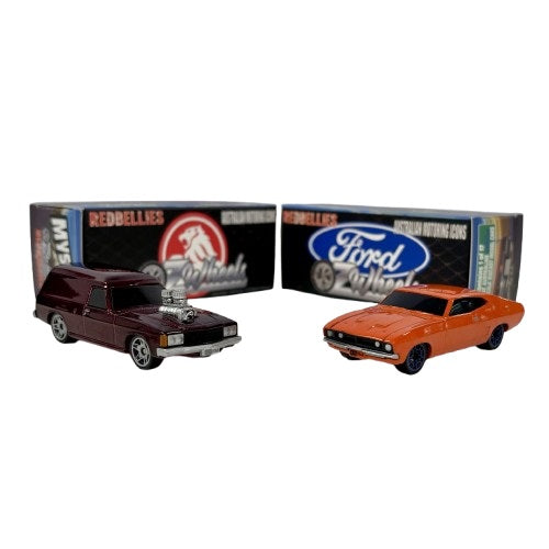 Oz Wheels Holden, Red Bellies Clutch 1 , 1:64 Scale Car