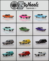 Oz Wheels Series 1, Sealed Box of 12, 1:64 Scale Diecast Car