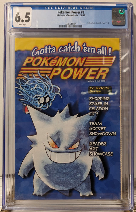 Pokemon: Gotta Catch 'Em All #3 Comic, Graded CGC 6.5