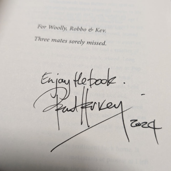 Signed Copy of Paul Harveys Book - PUP: Picking up the Pieces in Peacetime