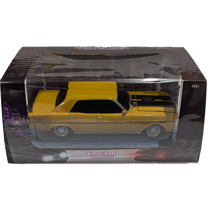 Yellow Ochre Ford XY GTHO, SPECTRA RIDES, 1:24 Scale Plastic Model