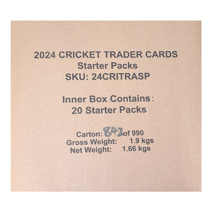 2024-25 TLA CA Cricket Traders Starter Pack Box