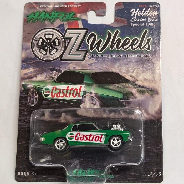 OZ Wheels Castrol Hanful Holden Monaro, 1:64 Scale Diecast Car