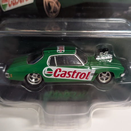 Oz Wheels - Castrol Hanful Monaro Fully Sick Detail in Protector, 1:64 Scale Diecast Car