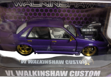 CHASE VERSION: Purple Supercharged Holden VL Walkinshaw, 1:24 Scale Diecast Car