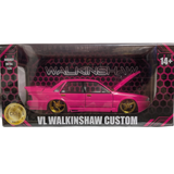 CHASE VERSION: Hot Pink Custom Holden VL Walkinshaw, 1:24 Scale Diecast Car