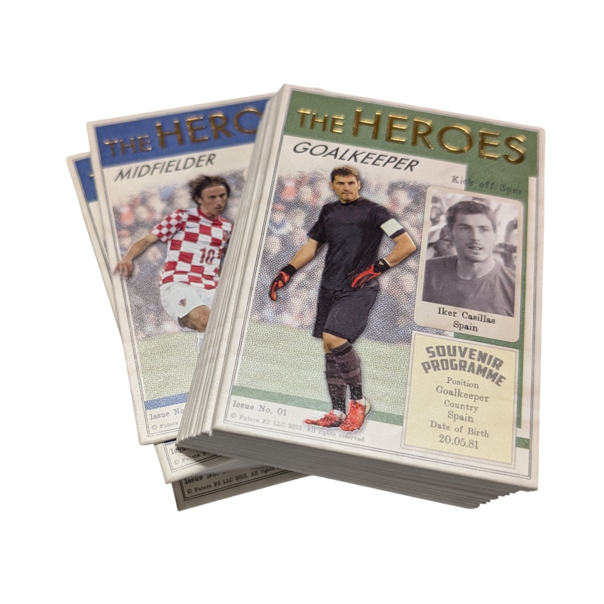 2013 Futera Unique World Football, The Heroes, Soccer Set