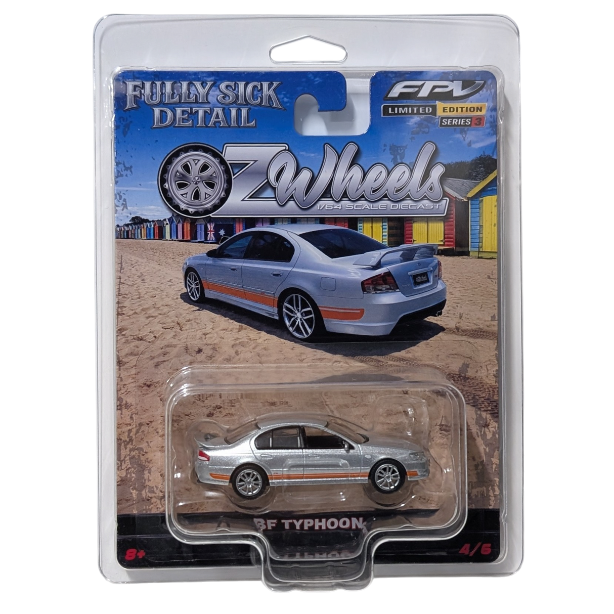 Oz Wheels, Ford BF Typhoon, Fully Sick Detail FSD's Series 3 - 1:64 Scale Diecast Car