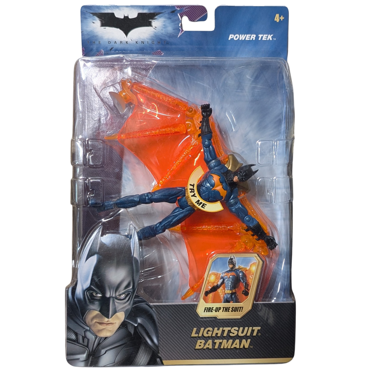 Batman Dark Knight, Power Tek, Lightsuit Batman Action Figure