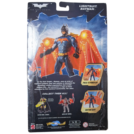 Batman Dark Knight, Power Tek, Lightsuit Batman Action Figure
