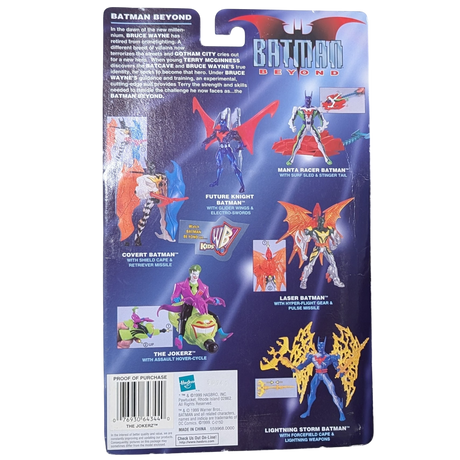 Batman Beyond, The Jokerz with Assault Hover-Cycle Action Figure, 1999 Hasbro