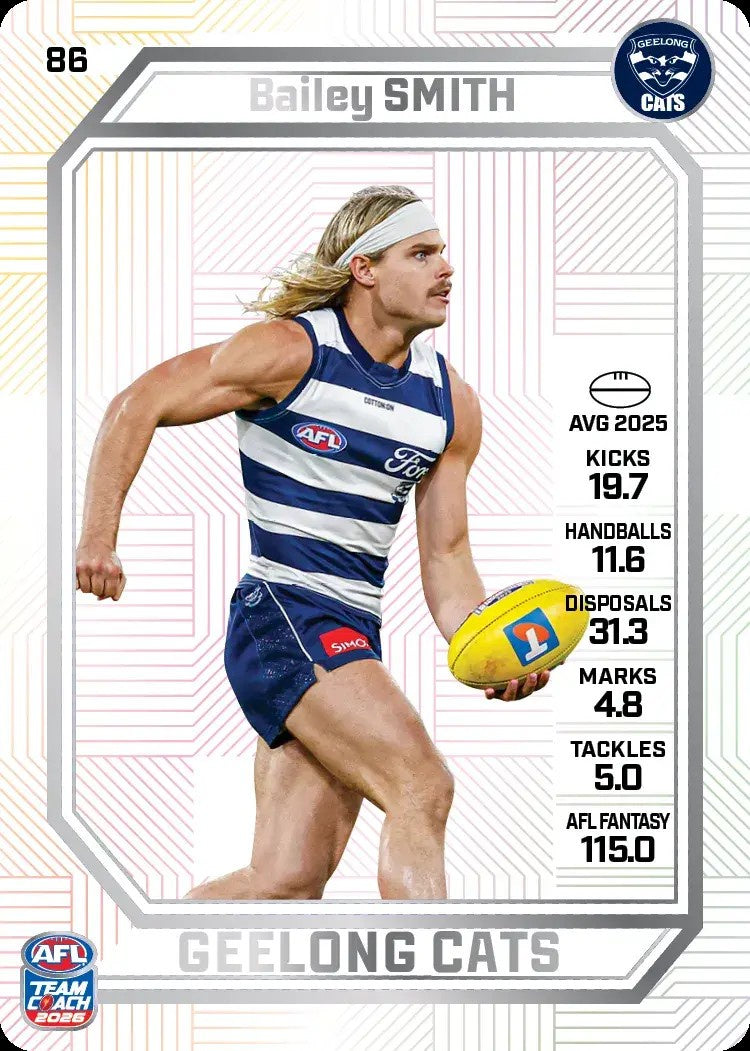 Bailey Smith, PEARL Parallel, 2026 Teamcoach AFL