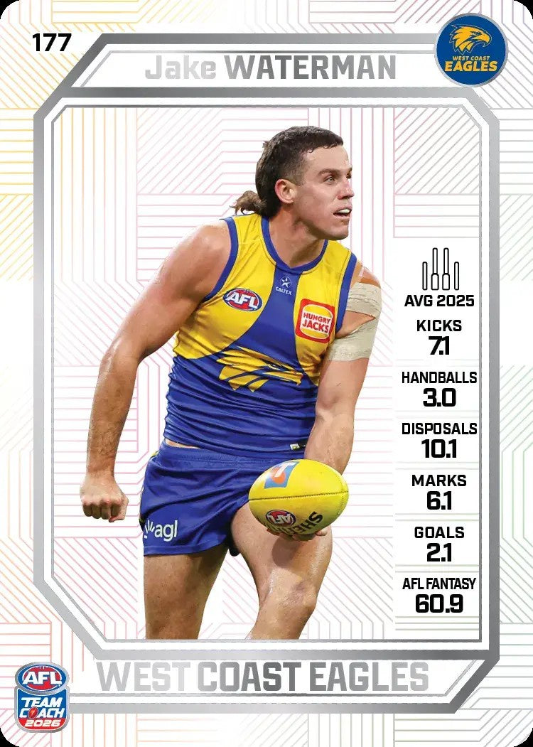 Jake Waterman, PEARL Parallel, 2026 Teamcoach AFL