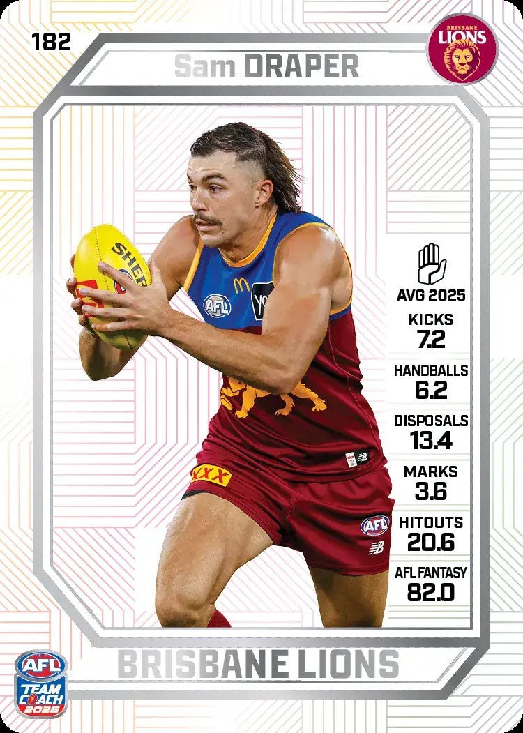 Sam Draper, PEARL Parallel, 2026 Teamcoach AFL