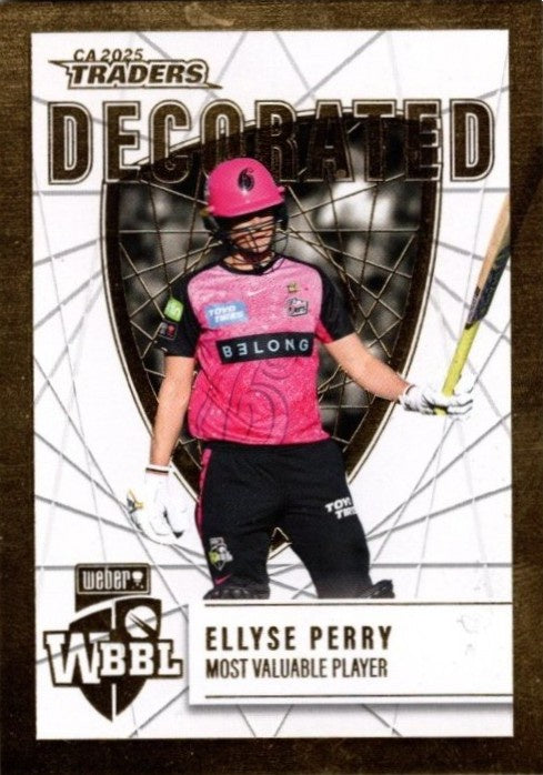 Ellyse Perry, Decorated, 2025-26 TGI TLA CA Cricket Traders