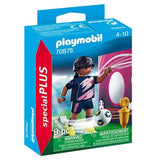 Playmobil 70875 - Female Soccer Player with Goal