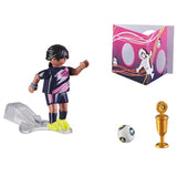 Playmobil 70875 - Female Soccer Player with Goal