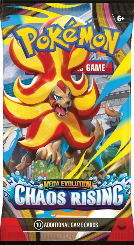 Pokémon TCG: Mega Evolution Chaos Rising Booster Pack