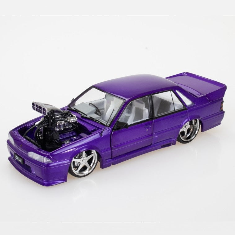 Purple Supercharged Holden VL Walkinshaw, 1:24 Scale Diecast Car