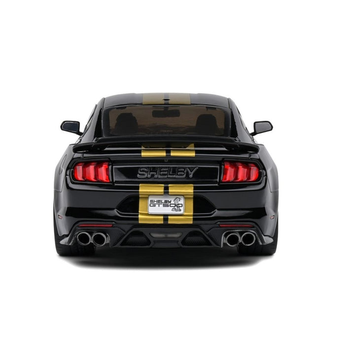 2023 Shelby GT500-H, Black w/Gold Stripes, 1:18 Scale Diecast Car