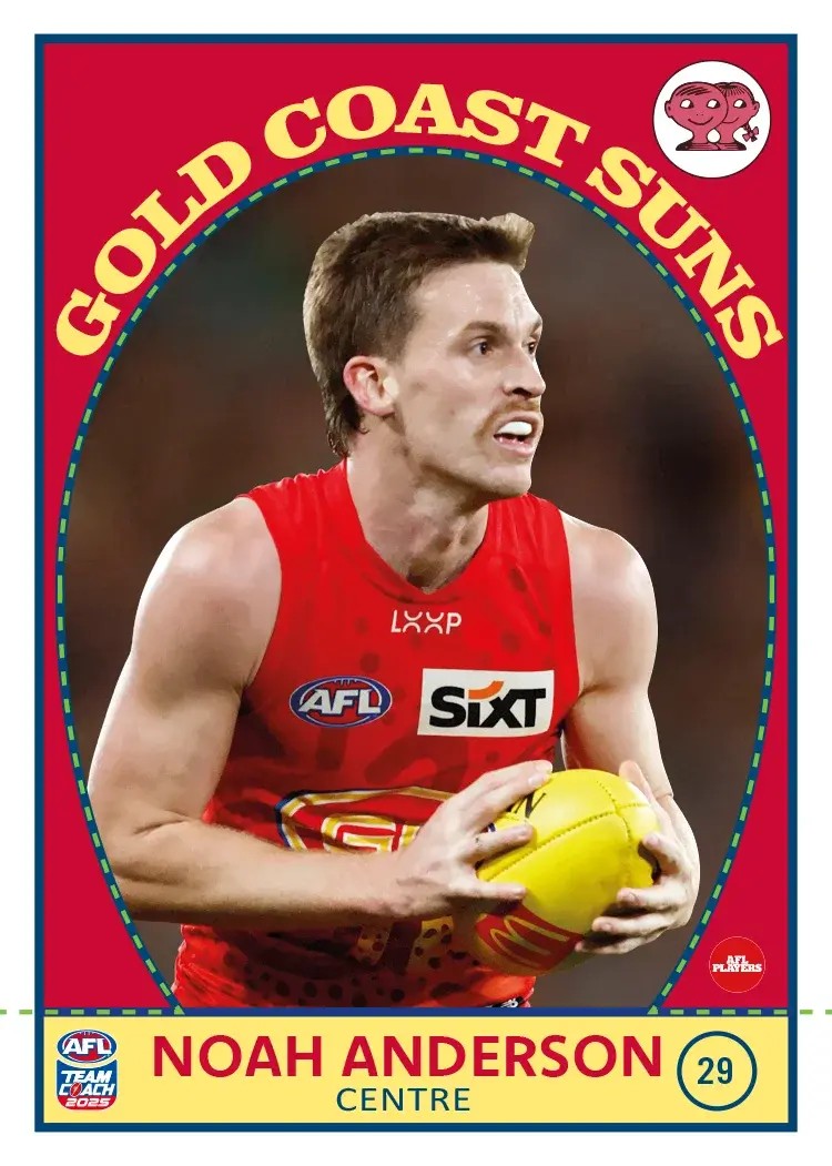 2025 Teamcoach AFL Scanlens Die-Cut - Cards 1 to 72 - Pick Your Card