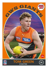 2025 Teamcoach AFL Scanlens Die-Cut - Cards 1 to 72 - Pick Your Card