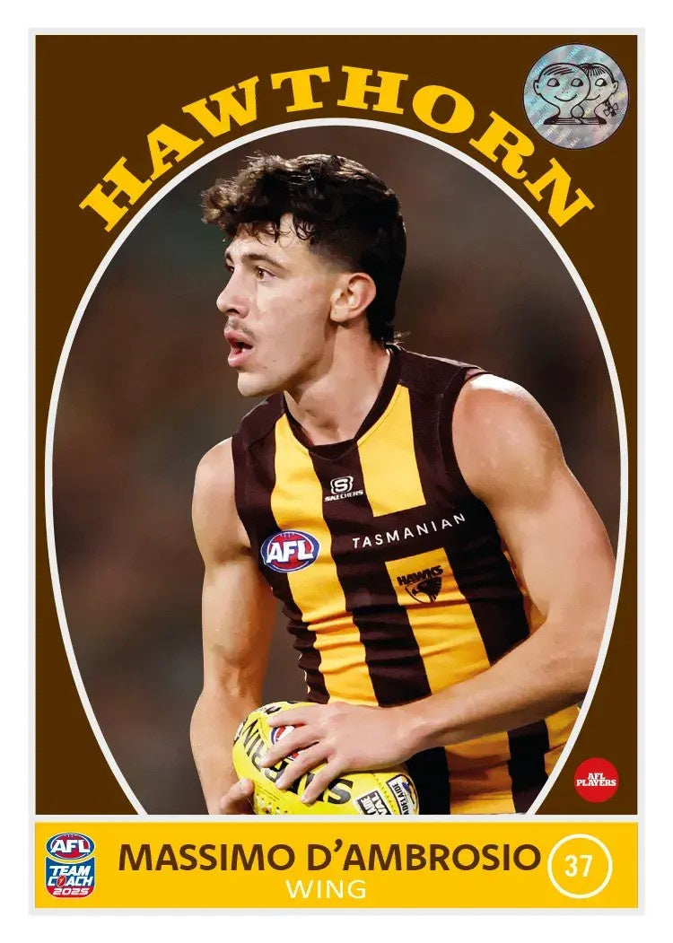 Massimo D'Ambrosio, RETRO Scanlens, 2025 Teamcoach AFL