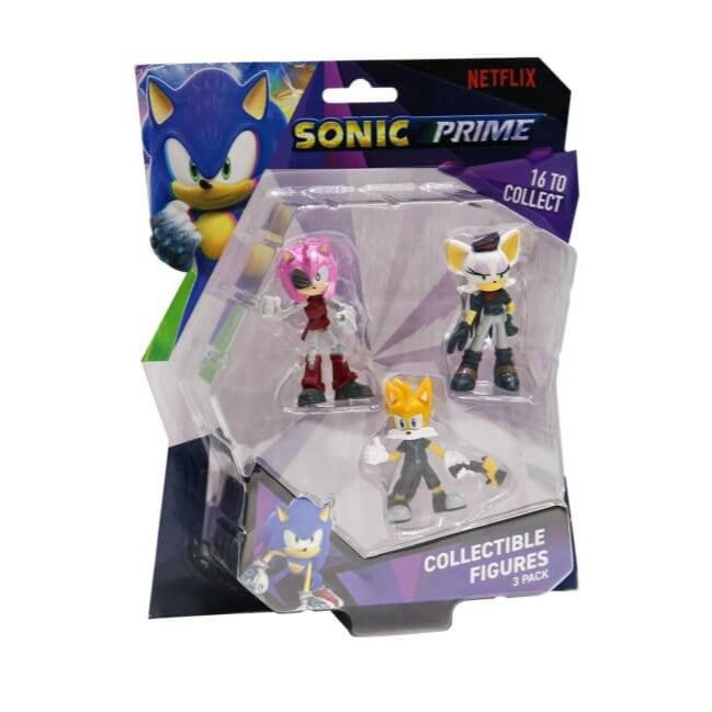 SONIC Prime 6.5 cm Figures 3pk Blister (Random Assortment)