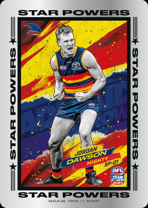 Jordan Dawson, SP-01, Star Powers, 2024 Teamcoach AFL