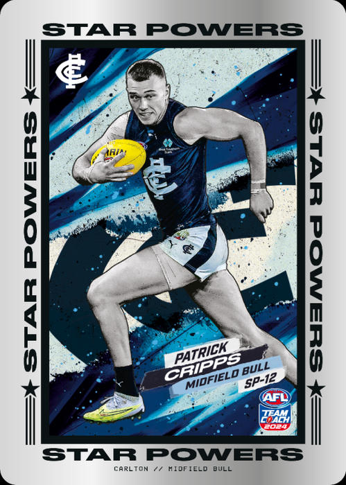 Patrick Cripps, SP-12, Star Powers, 2024 Teamcoach AFL