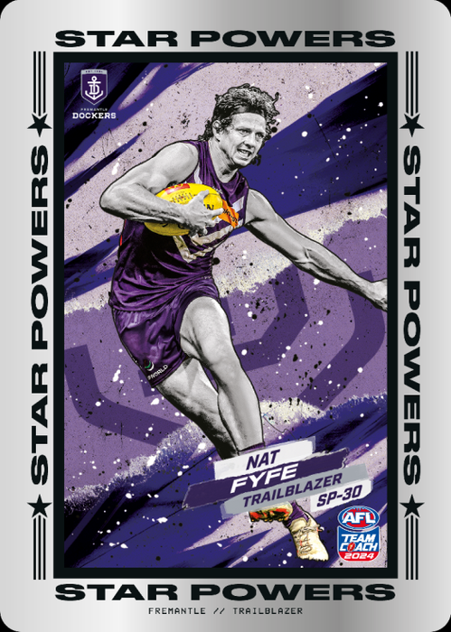 Nat Fyfe, SP-30, Star Powers, 2024 Teamcoach AFL