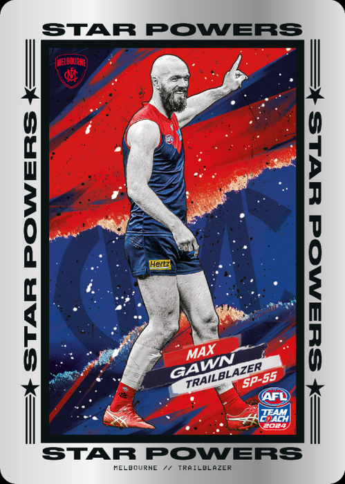Max Gawn, SP-55, Star Powers, 2024 Teamcoach AFL