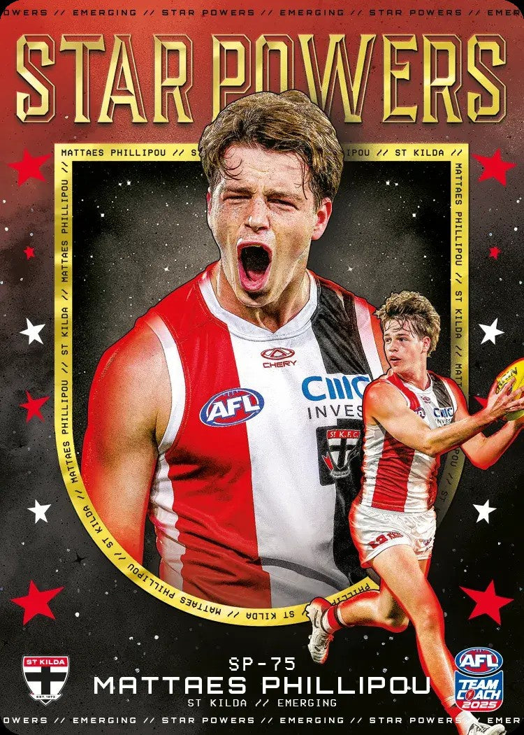 Mattaes Phillipou, SP-75, TEAM Star Powers, 2025 Teamcoach AFL