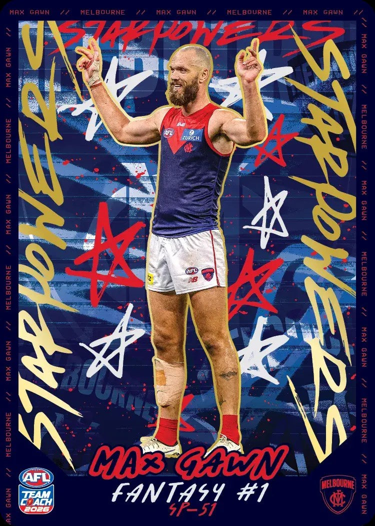 Max Gawn, SP-51, TEAM Star Powers, 2026 Teamcoach AFL