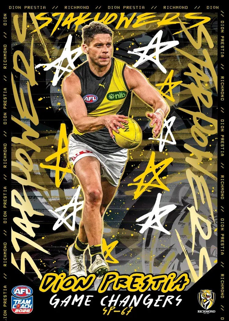 Dion Prestia, SP-67, TEAM Star Powers, 2026 Teamcoach AFL