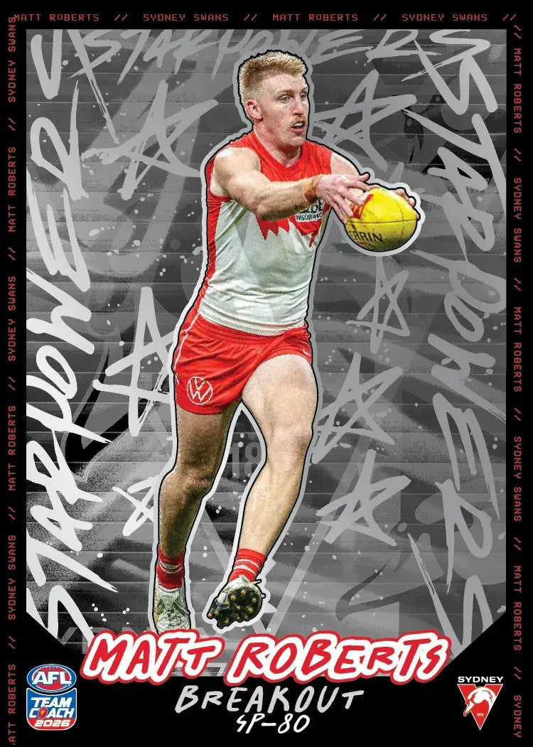 Matt Roberts, SP-80, Star Powers, 2026 Teamcoach AFL