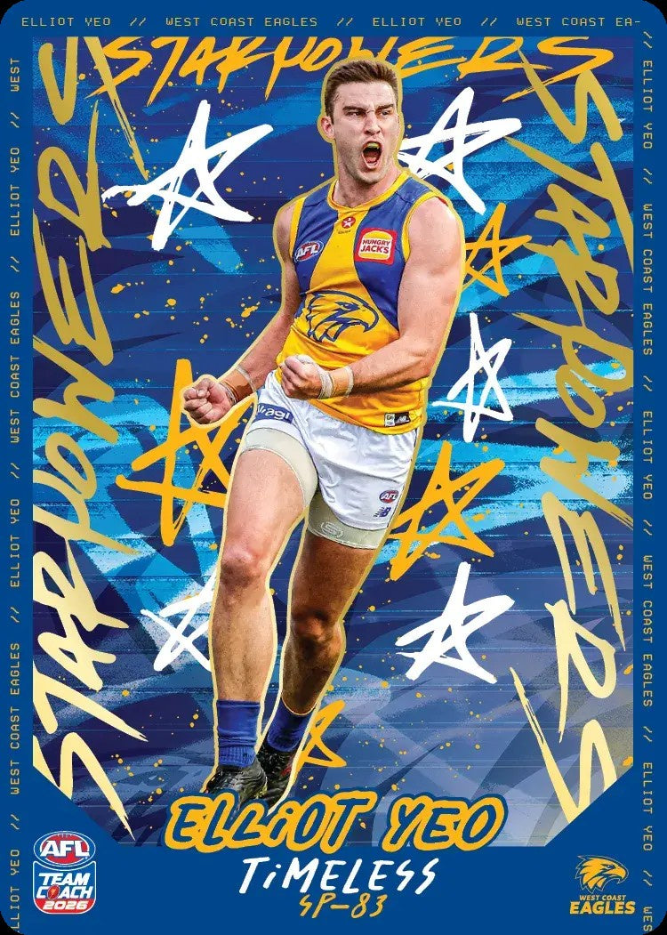 Elliot Yeo, SP-83, TEAM Star Powers, 2026 Teamcoach AFL