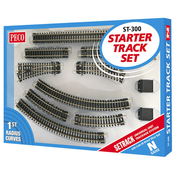 Peco Setrack ST-300 Starter Track Set N Gauge 1st Radius