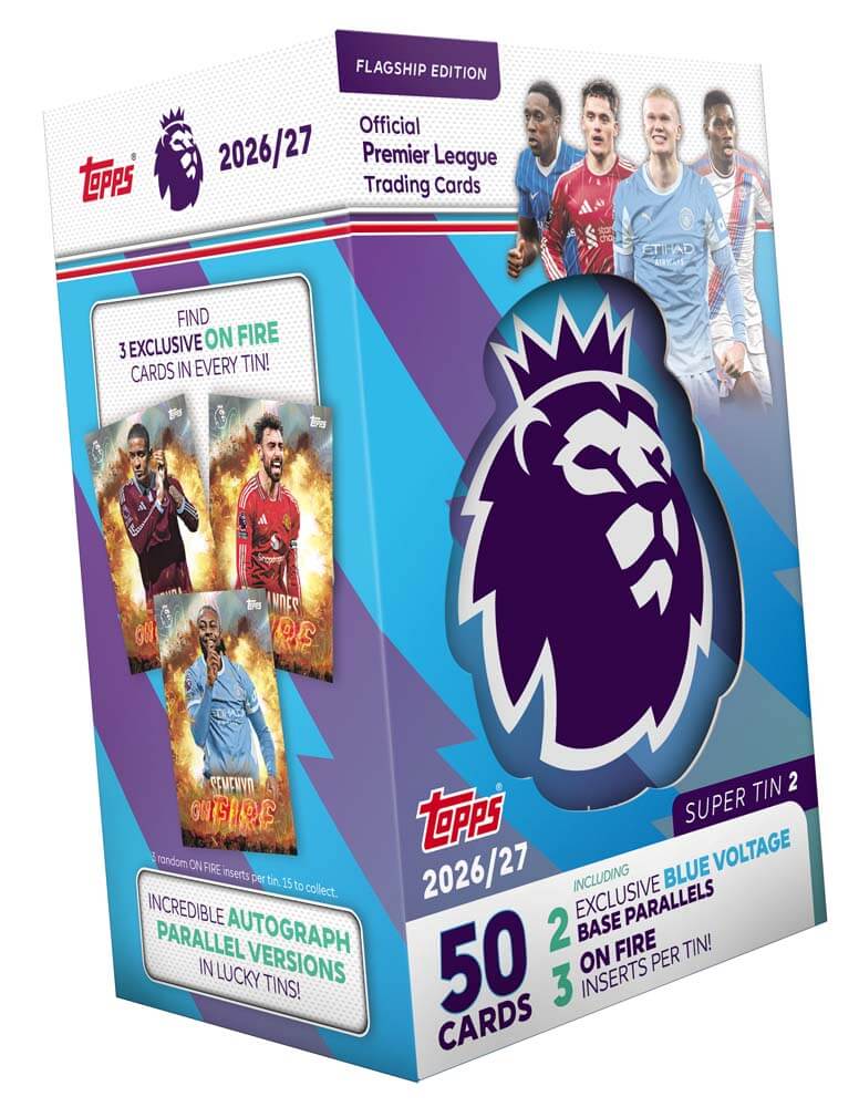 2026-27 Topps Flagship English Premier League EPL - Trading Cards Super Tin