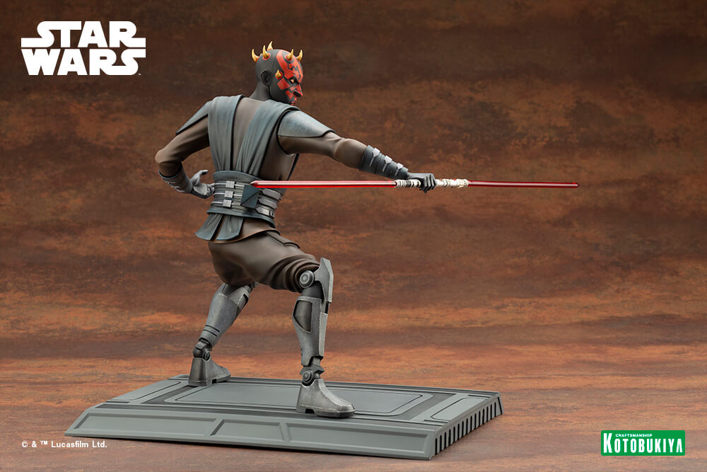 STAR WARS: THE CLONE WARS Darth Maul ArtFX Statue