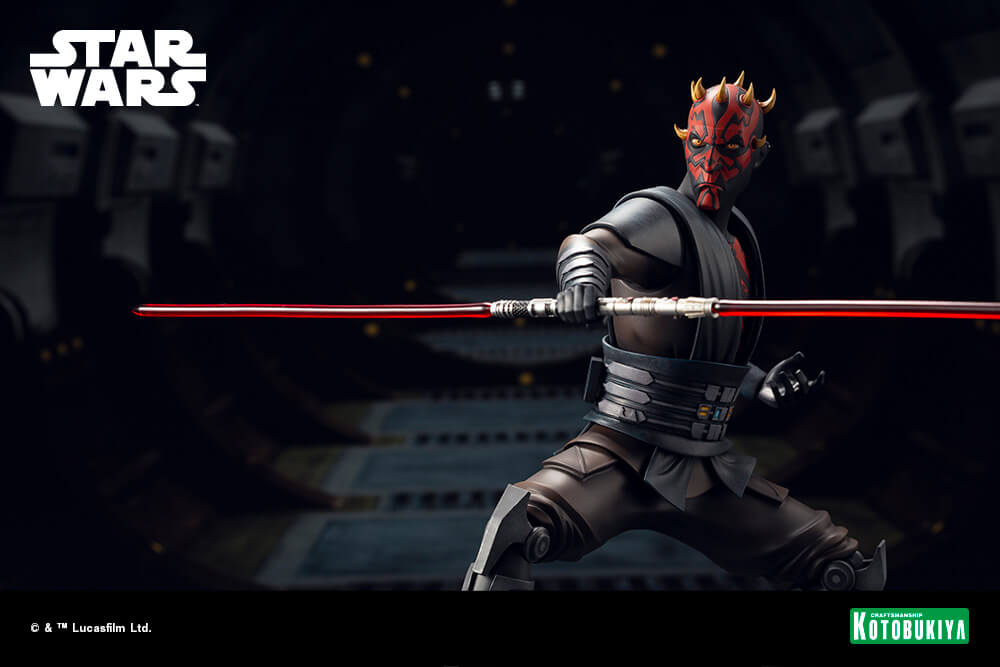 STAR WARS: THE CLONE WARS Darth Maul ArtFX Statue