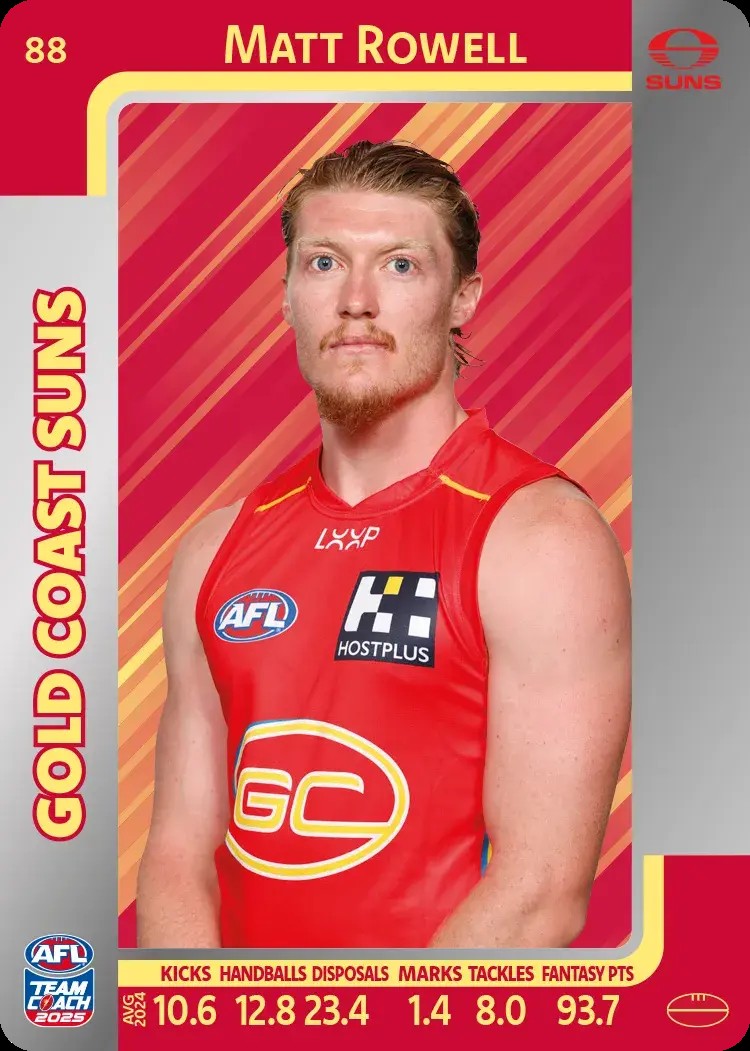 2025 Teamcoach AFL Silver Parallel Cards - Cards 1 to 100 - Pick Your Card