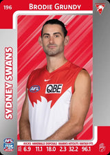 2025 Teamcoach AFL Silver Parallel Cards - Cards 101 to 198 - Pick Your Card