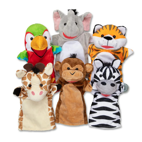 Melissa & Doug - Safari Buddies Hand Puppets