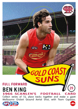 2024 Teamcoach AFL Scanlens Die-Cut - Cards 1 to 72 - Pick Your Card