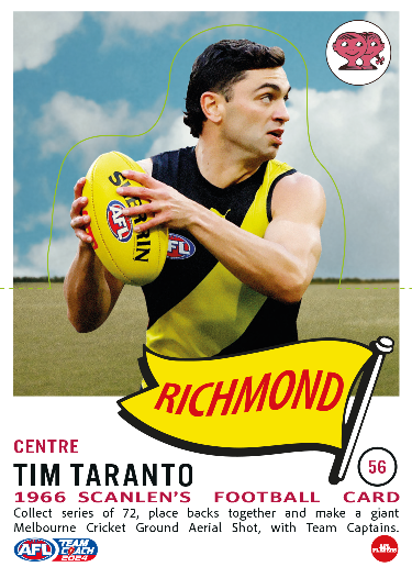 2024 Teamcoach AFL Scanlens Die-Cut - Cards 1 to 72 - Pick Your Card