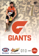 Lachie Ash, Numbers, 2023 Select AFL Footy Stars