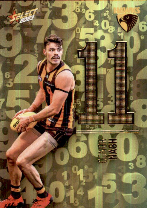Conor Nash, Numbers, 2023 Select AFL Footy Stars