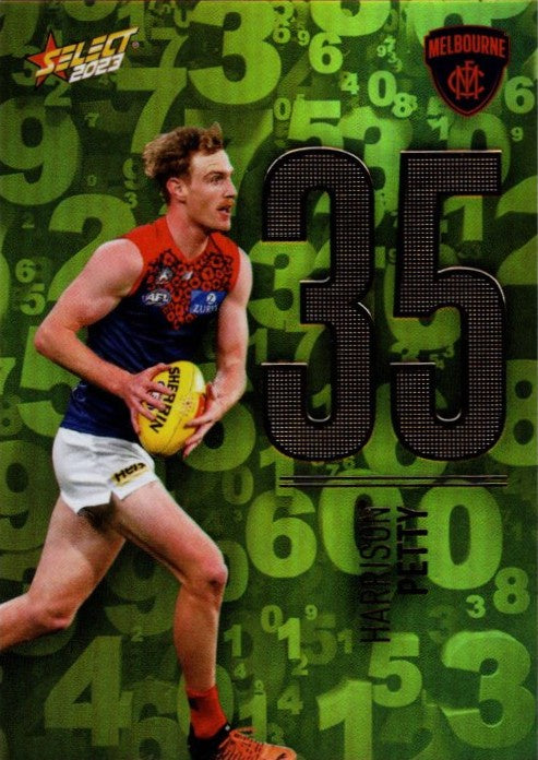 Harrison Petty, Numbers, 2023 Select AFL Footy Stars